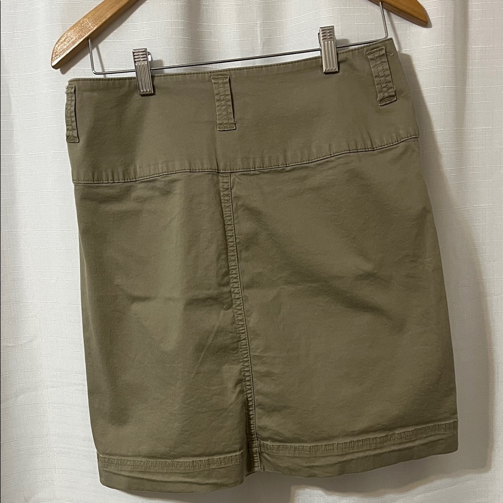Eastern Mountain Sports Khaki A-Line Skirt - Picture 3 of 5